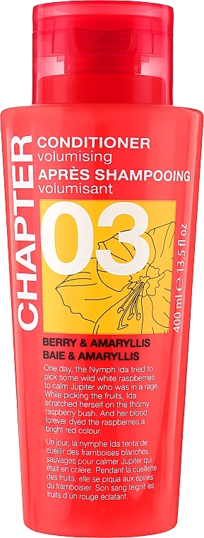 Odżywka do włosów zwiększająca objętość Malina i amarylis - Mades Cosmetics Chapter 03 Berry & Amaryllis Conditioner — Zdjęcie N1