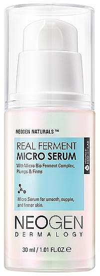 Intensywnie rewitalizujące serum do twarzy - Neogen Dermalogy Real Ferment Micro Serum — Zdjęcie N1