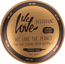 Kup Naturalny dezodorant w kremie - We Love The Planet Deodorant Golden Glow