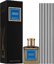 Dyfuzor zapachowy Blue Crystal, PSB06 - Areon Home Perfume Blue Crystal Reed Diffuser — Zdjęcie N2