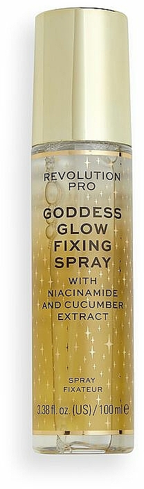 Spray do utrwalania makijażu - Revolution Pro Goddess Glow Setting Spray — Zdjęcie N1
