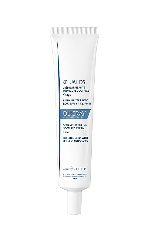 Zmiękczający krem do skóry eliminujący łuszczenie - Ducray Kelual Ds Squamo-Reducing Soothing Cream