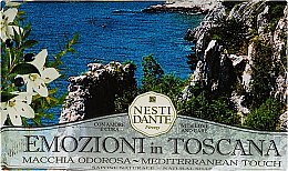 Kup Naturalne mydło w kostce Śródziemnomorski dotyk - Nesti Dante Emozioni In Toscana Macchia Odorosa