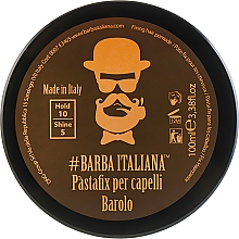 Pomada utrwalająca do włosów - Barba Italiana Barolo Gel Strong — Zdjęcie N3