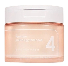 Płatki tonizujące do twarzy z ekstraktem ze skorupki jajka - Numbuzin No.4 Pore Zero Peeled Egg Toner Pad  — Zdjęcie N1