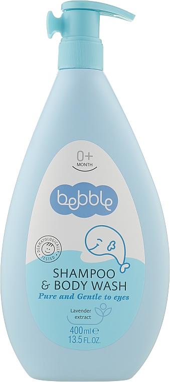 Łagodny szampon i żel do mycia ciała dla dzieci - Bebble Shampoo & Body Wash — Zdjęcie N3