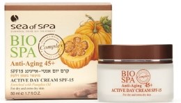 Kup Przeciwstarzeniowy krem na dzień z olejem dyniowym - Sea of Spa Bio Spa Anti-Aging 45+ Active Day Cream