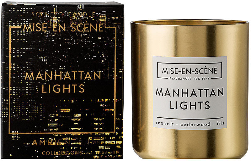 Świeca zapachowa - Ambientair Mise En Scene Manhattan Lights — Zdjęcie N1