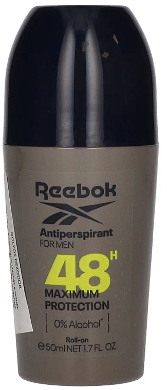 Dezodorant-antyperspirant w kulce Maksymalna ochrona - Reebok Maximum Protection Roll-on Men's Deodorant Antiperspirant — Zdjęcie N1