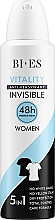 Antyperspirant w sprayu - Bi-Es Woman Vitality Anti-Perspirant Invisible — Zdjęcie N1