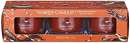 Kup Zestaw świec zapachowych Laska cynamonu - Yankee Candle Cinnamon Stick (candle/3x37g)