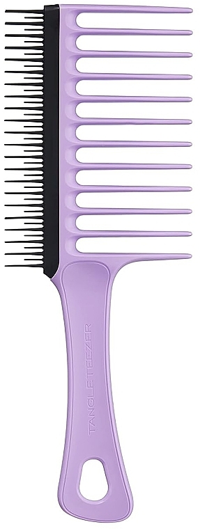 Grzebień do włosów z szerokimi zębami - Tangle Teezer Wide Tooth Comb Black Lilac — Zdjęcie N1