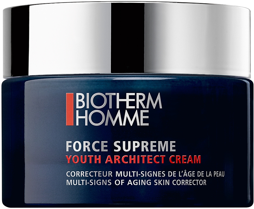 PRZECENA! Przeciwstarzeniowy krem do twarzy dla mężczyzn - Biotherm Homme Force Supreme * — Zdjęcie N1