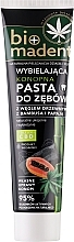 Kup Wybielająca pasta do zębów z węglem drzewnym i papają - Bio Madent