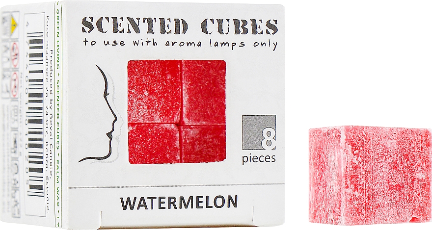 Wosk do kominka Arbuzowy - Scented Cubes Watermelon Candle