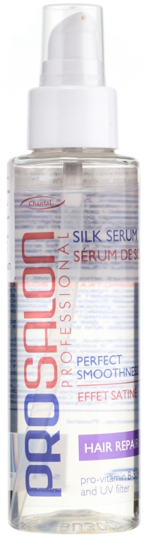 Jedwabne serum wygładzająco-regenerujące do włosów - Prosalon Silk Serum — Zdjęcie N2