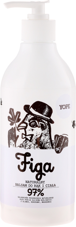 Naturalny balsam do rąk i ciała - Yope Figa — Zdjęcie N3