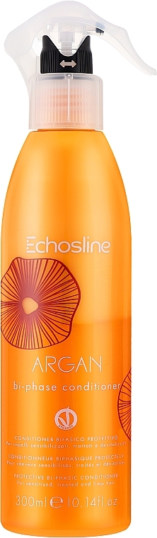 Dwufazowa odżywka do włosów - Echosline Argan Bi-Phase Conditioner — Zdjęcie N1