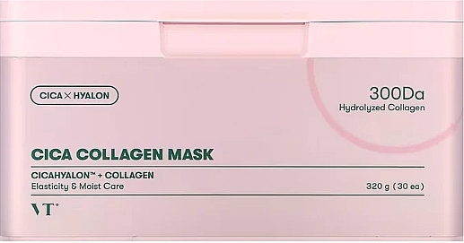 Ujędrniająca maska do twarzy - VT Cosmetics Cica Collagen Mask — Zdjęcie N1
