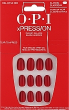 Kup Zestaw sztucznych paznokci - OPI Xpress/On Big Apple Red