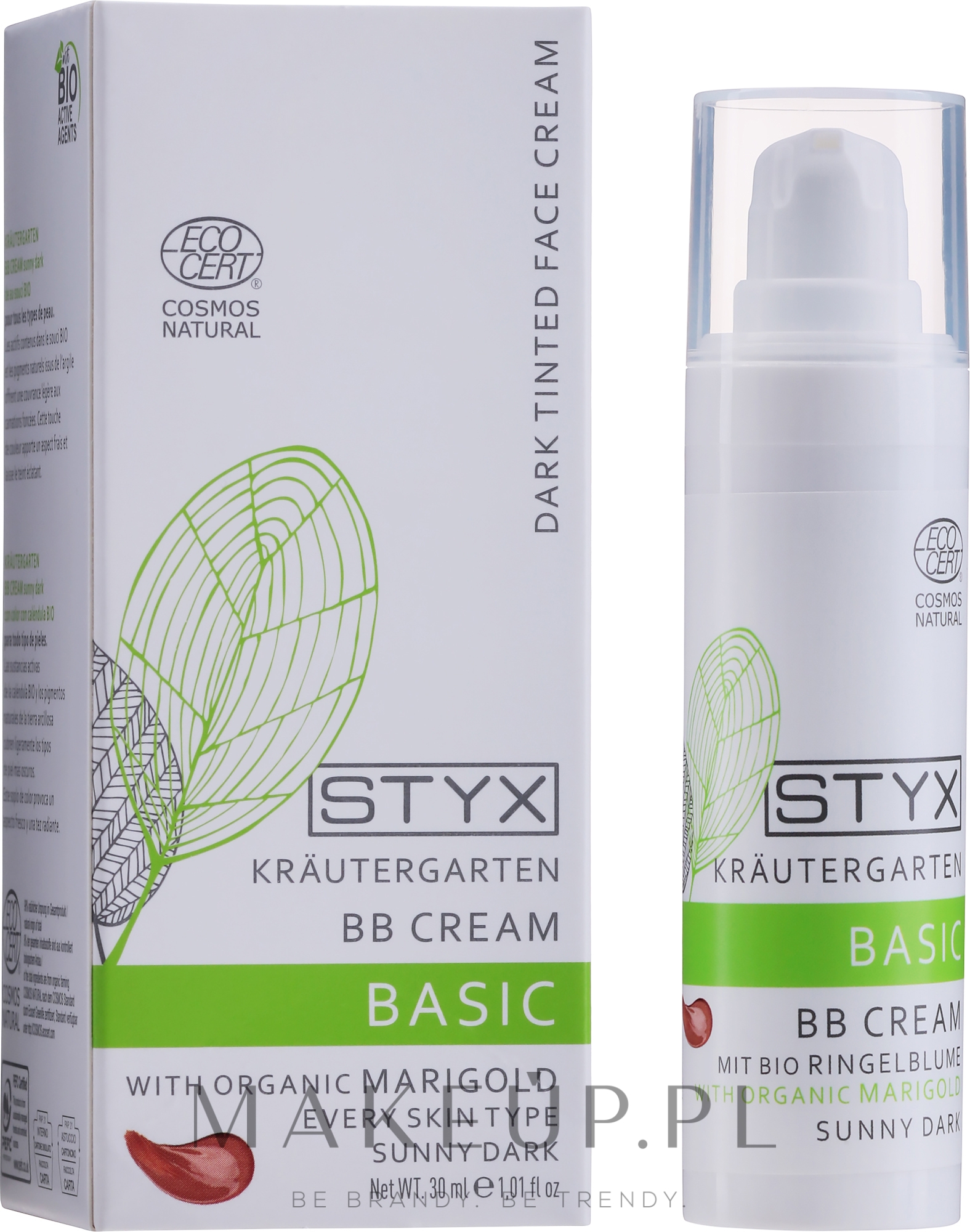 Krem BB do twarzy - Styx Naturcosmetic Basic BB Cream — Zdjęcie Sunny Dark