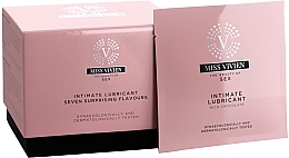 Zestaw lubrykantów, 14 produktów - Miss Vivien Intimate Lubricant 7 Surprising Flavours Pack — Zdjęcie N1