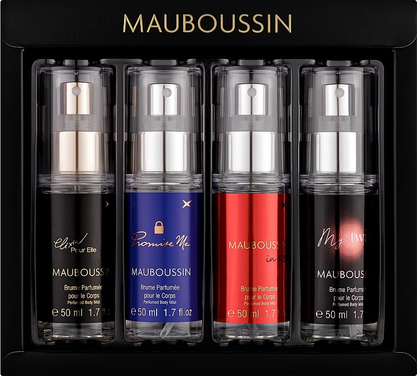 Mauboussin Mauboussin Collection Set - Zestaw (b/spray 4 x 50 ml) — Zdjęcie N1