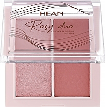 Róż do twarzy - Hean Rosy Duo Glow & Satin Blush — Zdjęcie N1