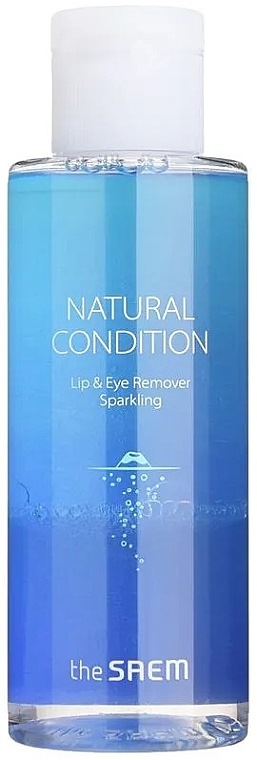 Płyn do demakijażu oczu i ust - The Saem Natural Condition Sparkling Lip & Eye Remover — Zdjęcie N2