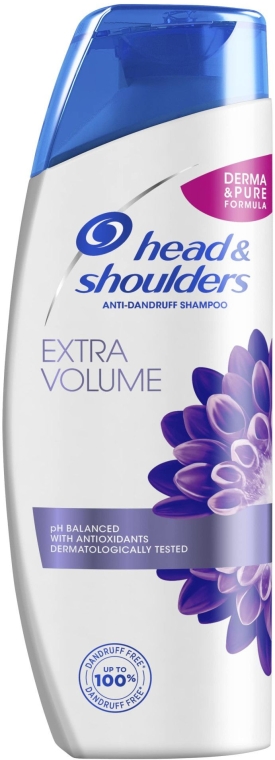 Przeciwłupieżowy szampon dodający włosom objętości - Head & Shoulders Extra Volume — Zdjęcie N1
