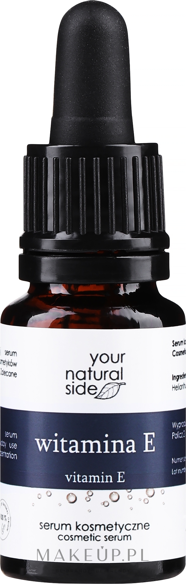 100% naturalne serum z witaminą E - Your Natural Side Witamina E — Zdjęcie 10 ml