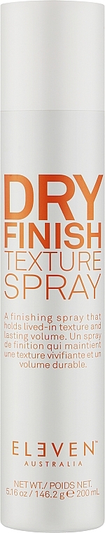 Teksturyzujący spray do włosów - Eleven Australia Dry Finish Texture Spray — Zdjęcie N1
