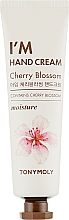 Kup Nawilżający krem do rąk Kwiat Wiśni - Tony Moly I'm Hand Cream Cherry Blossom