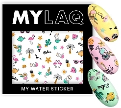 Naklejki na paznokcie - MylaQ My Summer Essentials Water Sticker — Zdjęcie N1
