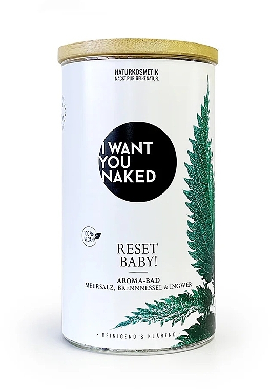 Kosmetyki do kąpieli Nettle & Ginger - I Want You Naked Reset Baby Aroma-Bad — Zdjęcie N1