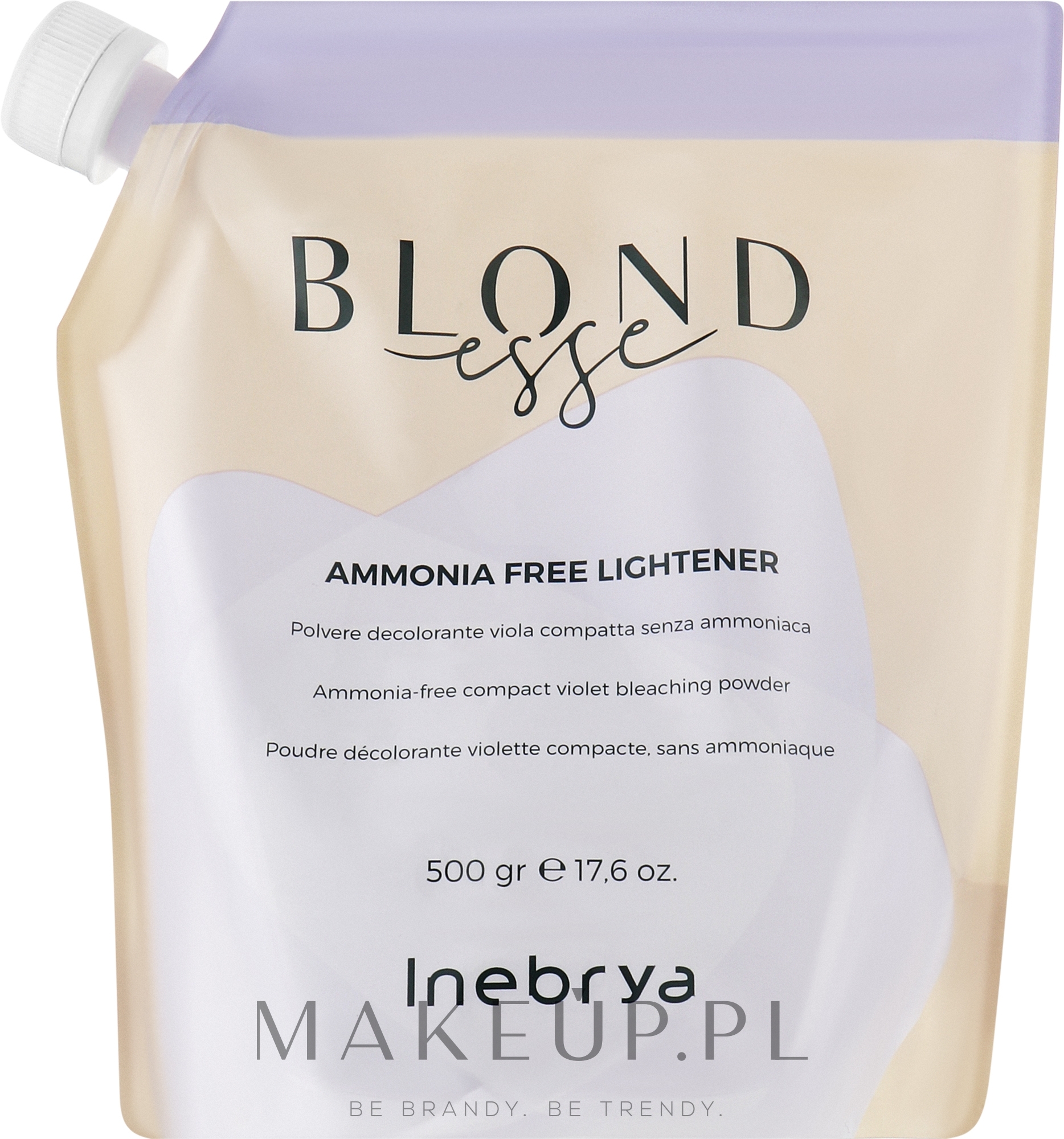 Rozświetlacz do twarzy - Inebrya Blondesse Ammonia Free Lightener — Zdjęcie 500 g