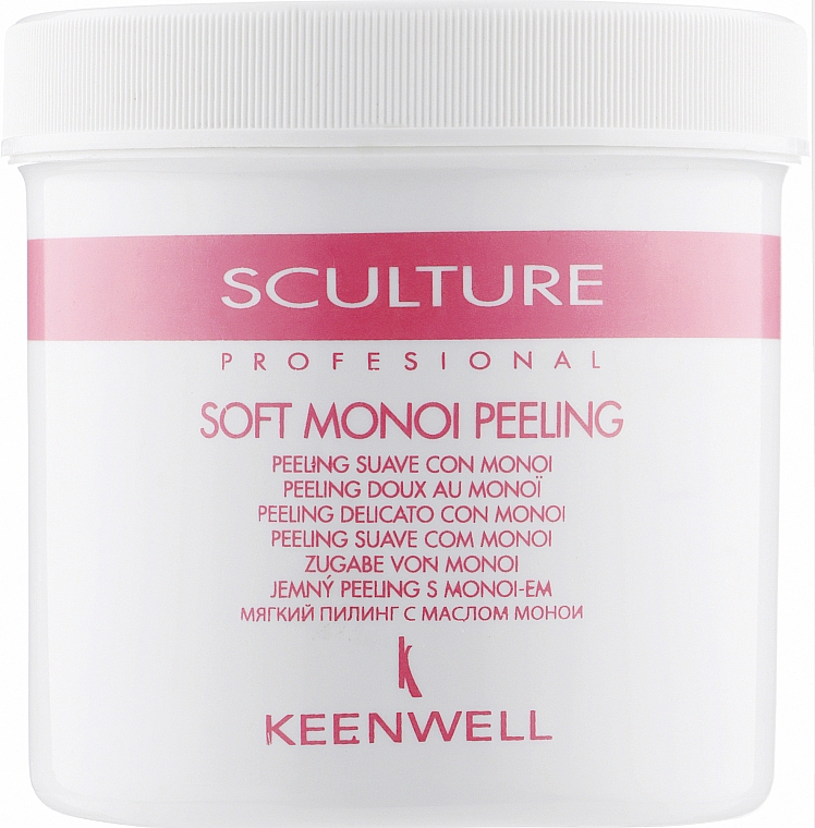 Delikatny peeling do ciała z olejkiem Mona - Keenwell Sculture Soft Monoi Peeling — Zdjęcie N1