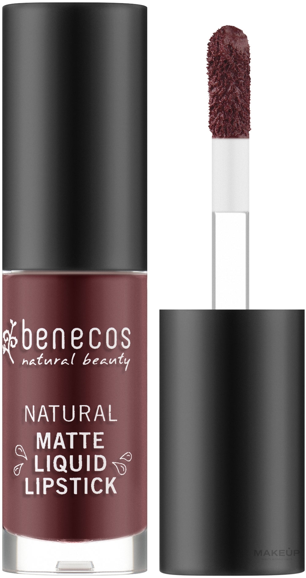 Matowa szminka do ust - Benecos Natural Matte Liquid Lipstick — Zdjęcie Bloody Berry