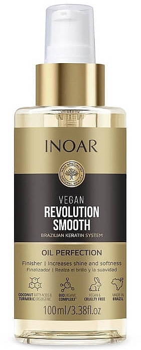 Olejek do włosów - Inoar Vegan Revolution Smooth Oil — Zdjęcie N1