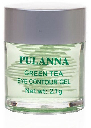 Żel do okolic oczu z zieloną herbatą - Pulanna Green Tea Eye Countour Gel — Zdjęcie N1