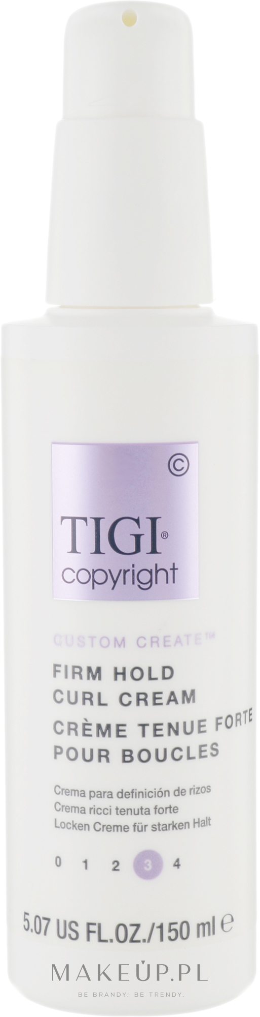 Krem mocno utrwalający loki - Tigi Copyright Firm Hold Curl Cream — Zdjęcie 150 ml