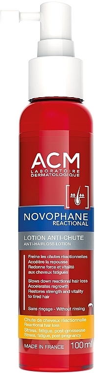 Balsam przeciw wypadaniu włosów - ACM Laboratoires Novophane Reactional Lotion — Zdjęcie N1