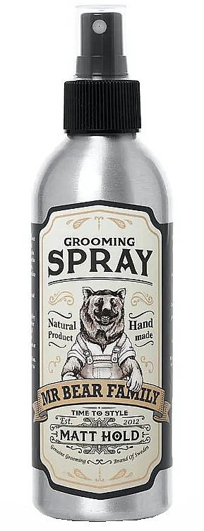 Matujący spray do włosów - Mr Bear Family Matt Hold Grooming Spray — Zdjęcie N1