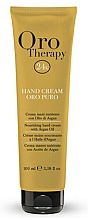 Krem do rąk - Fanola Oro Therapy Hand Cream Oro Puro — Zdjęcie N1