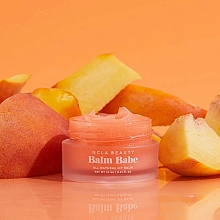 Balsam do ust Brzoskwinia - NCLA Beauty Balm Babe Peach Lip Balm — Zdjęcie N4