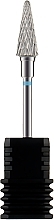 Frez z węglików spiekanych Cone, 6 mm/14 mm, niebieski - Staleks Pro Expert Cone Blue — Zdjęcie N1