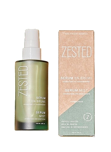 Wielofunkcyjne serum w mgiełce do twarzy - Zested Hydrating And Sanitizing Serum Mist — Zdjęcie N1