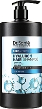 PRZECENA! Głęboko nawilżający szampon do włosów - Dr Santé Hyaluron Hair Deep Hydration Shampoo * — Zdjęcie N3