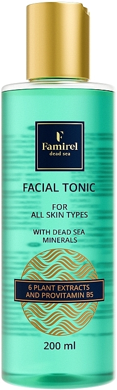 Tonik do wszystkich rodzajów skóry twarzy - Famirel Facial Tonic For All Skin Types With Dead Sea Minerals — Zdjęcie N1