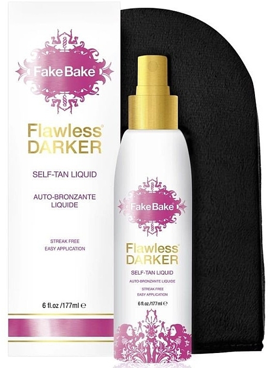 Samoopalacz w sprayu - Fake Bake Flawless Darker Self-Tanning Liquid — Zdjęcie N1